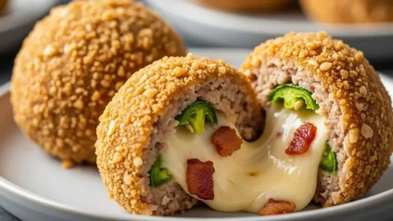 Jalapeno Popper Fat Bombs Keto Appetizer Recipe - featured
