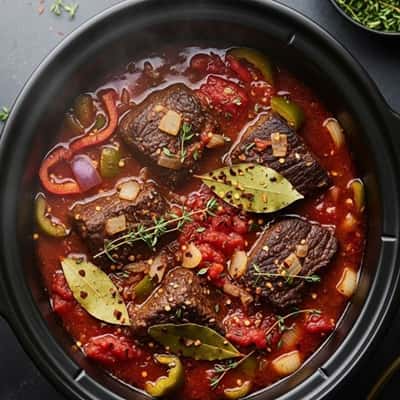 Mexican Beef Crockpot Recipe - completed