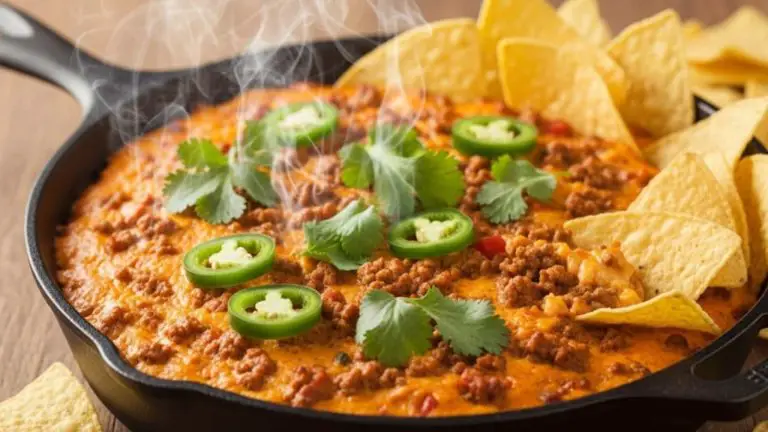 Not That Typical Rotel Dip with Ground Beef Recipe - featured