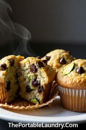 Ultimate Zucchini Muffins Recipe - served
