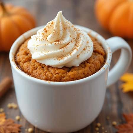 1. Pumpkin Mug Cake