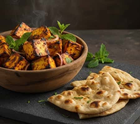 1. Smoky Tandoori Paneer Thali Bowl