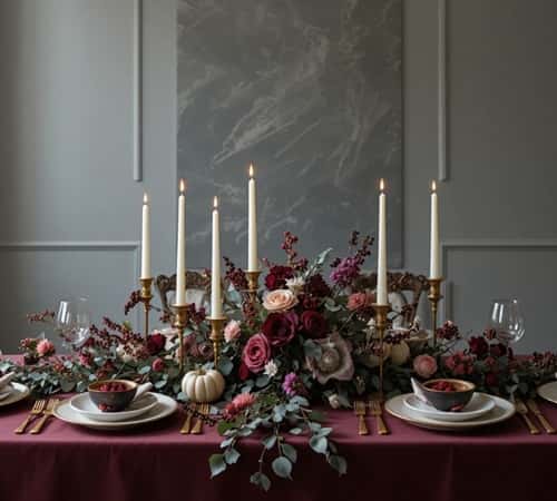 10. Dark Eucalyptus and Berry Garland