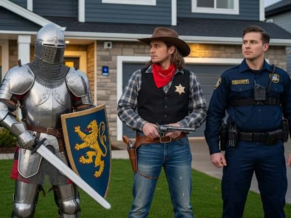10. Home Security Through Ages