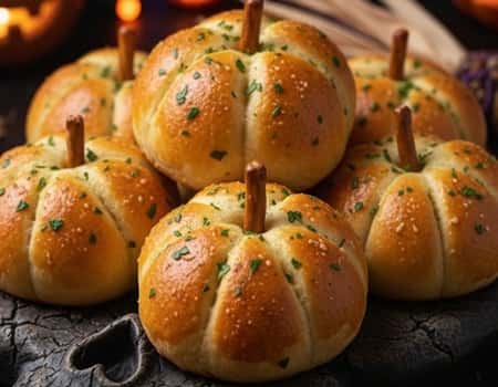 11. Garlic Knot Pumpkins
