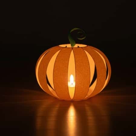 11. Pumpkin Paper Lanterns