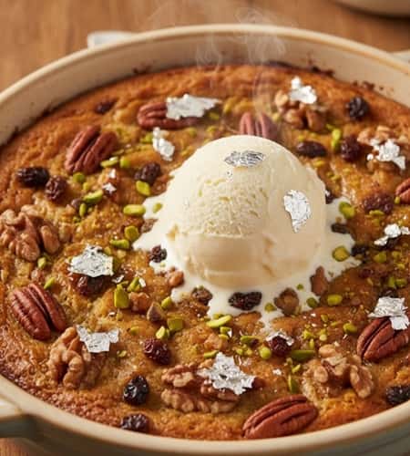 12. Kheer Bread Pudding (Sweet Ending)