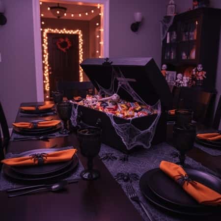 13. Dining Table Coffin Spread