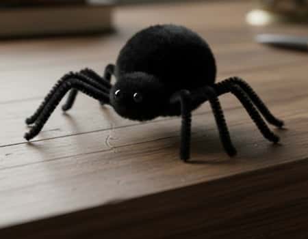 2. Pipe Cleaner Spiders