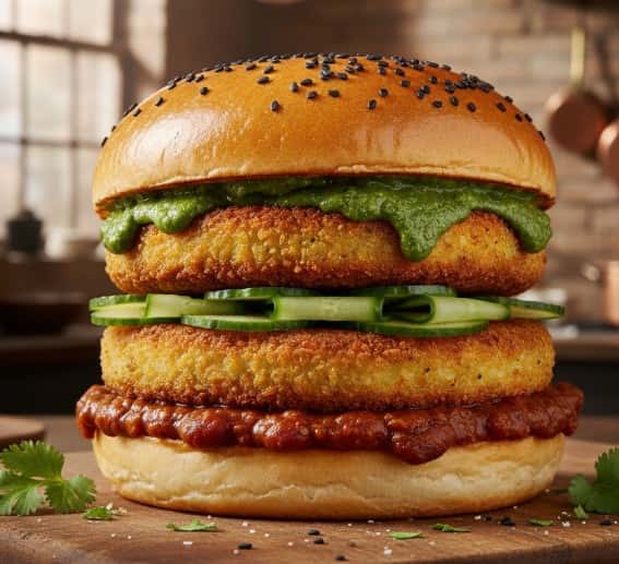 2. Rajma Burger Buns (The Game Changer)