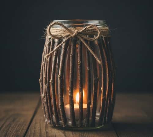 2. Twig Candle Holders