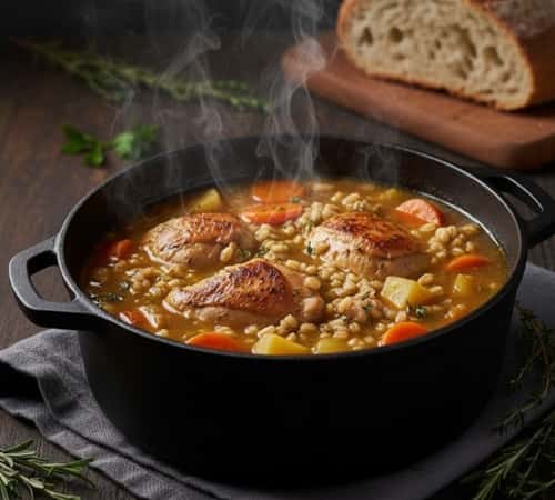 3. Harvest Chicken and Barley Stew