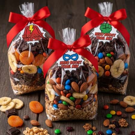 3. Superhero Trail Mix