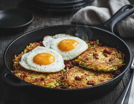 3. Zucchini Chorizo Hash Browns