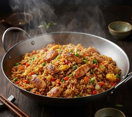 4. Chicken and Veggie Fried Rice
