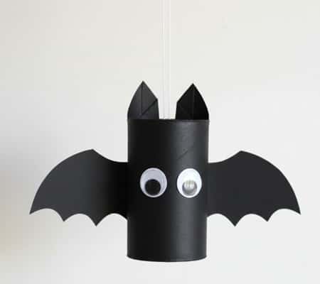 4. Haunted Toilet Roll Bats