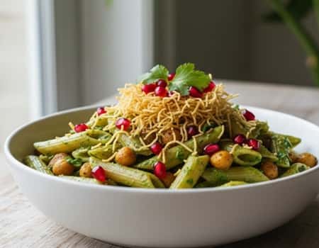 4. Pani Puri Pasta Fusion Madness