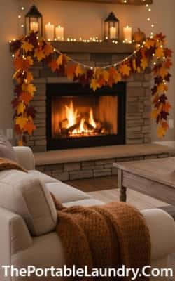 5. DIY Leaf Garlands