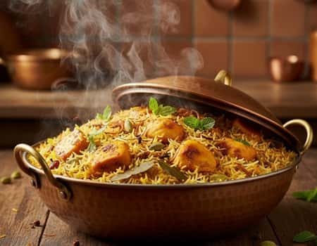5. Jackfruit Biryani That Doesn't Mess Around