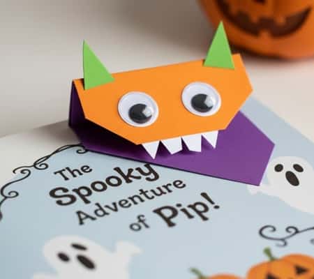 6. Monster Bookmark Corners