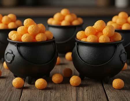 7. Cauldron Cheese Puffs