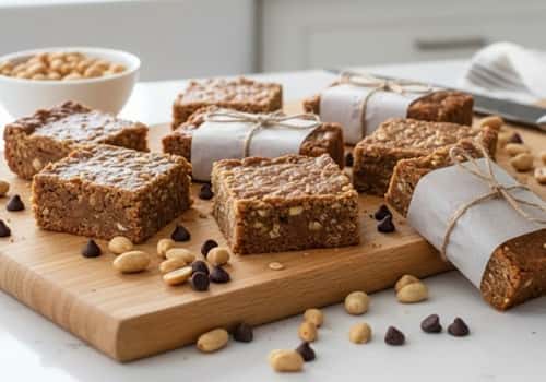7. Protein-Packed Peanut Butter Bars