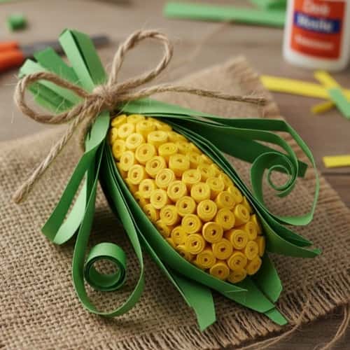 9. Quilled Corn Husk Bundle