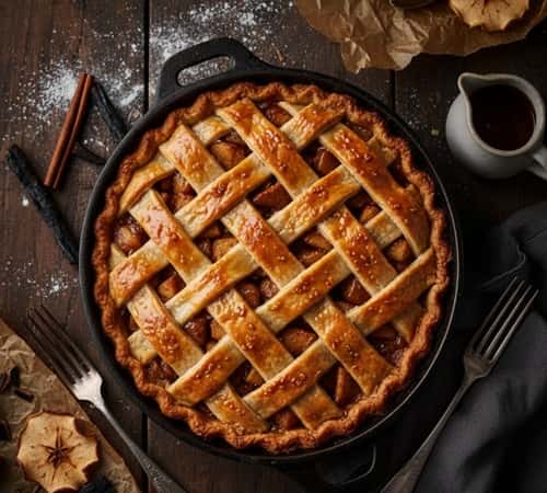 Caramel Apple Pie - completed