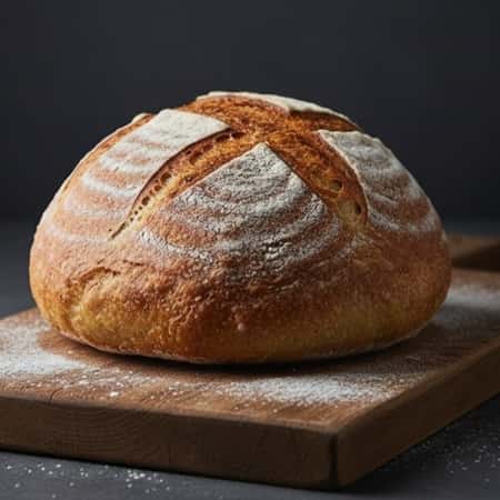 Dutch Oven Bread Recipe - completed