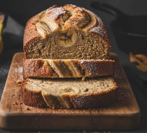 Easy Banana Bread Recipe - completed