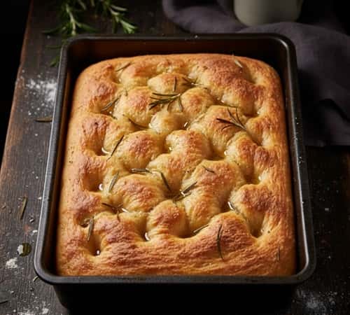 Focaccia Bread Recipe - completed
