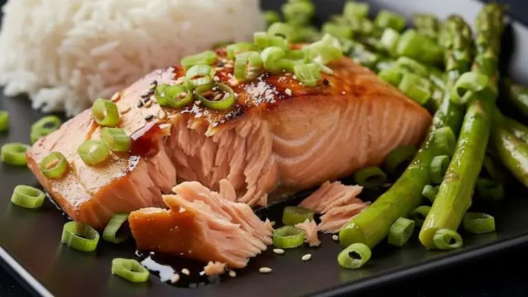 Grilled Teriyaki Salmon Dinner - featured