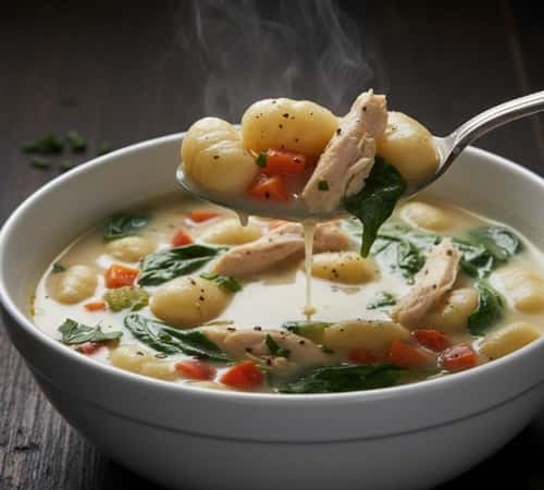 Instructions To Make Rotisserie Chicken Gnocchi Soup