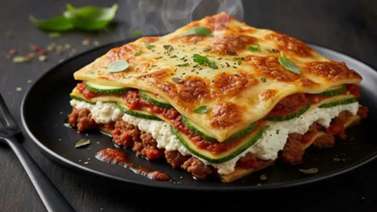 Zucchini Lasagna Recipe - featured