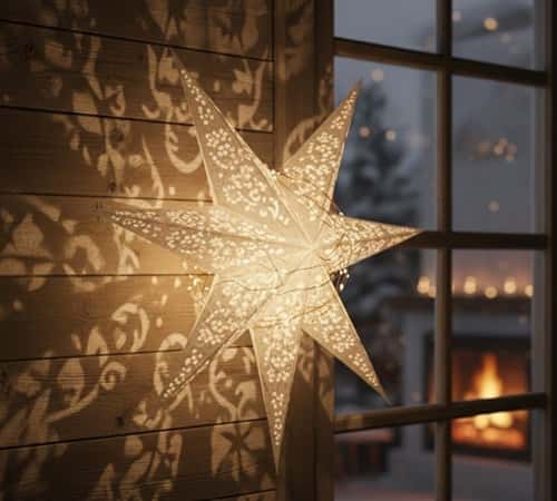 1. 3D Paper Star Lanterns That Cast Actual Magic