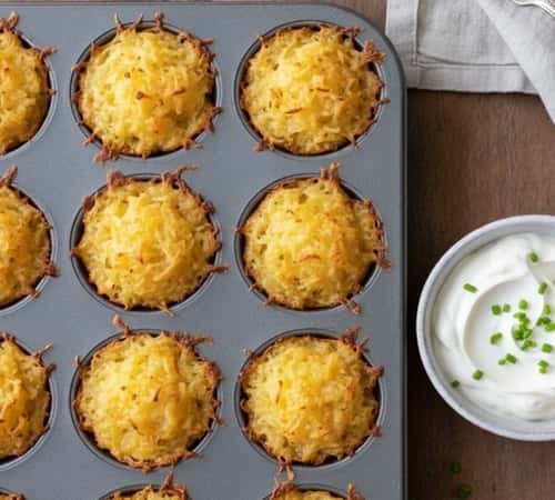 1. Crispy Potato Kugel Cups