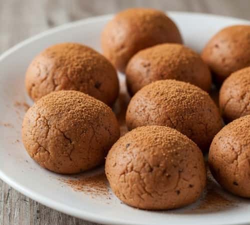 1. Gingerbread Cookie Dough Bites (No-Bake Wonder)