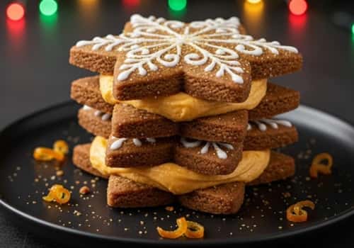 1. Pumpkin Gingerbread Cookie Sandwiches
