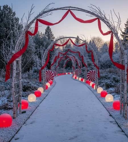 1. The Peppermint Pathway Paradise