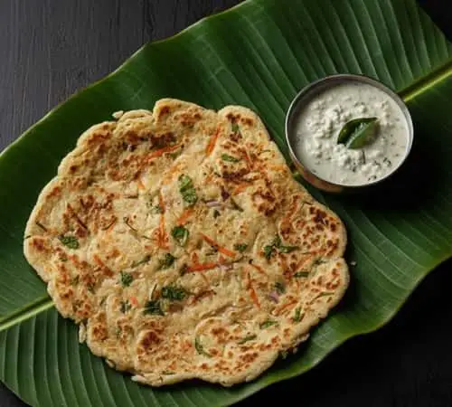 11. Akki Roti with Vegetables