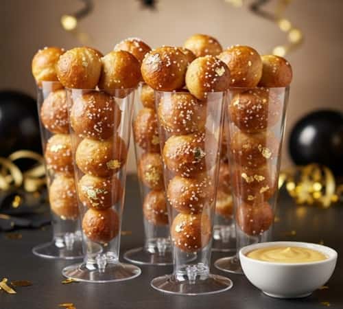 2. Champagne Bubble Pretzel Bites