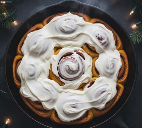 2. Christmas Morning Pumpkin Cinnamon Rolls