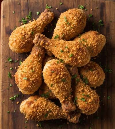 2. Garlic Parmesan Chicken Drumsticks