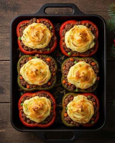 2. Shepherd's Pie Stuffed Bell Peppers