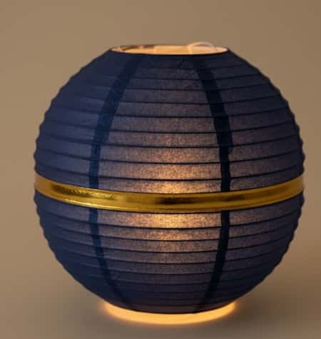 3. Accordion-Style Paper Lanterns