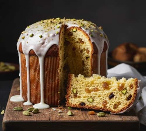 3. Chai Spice Panettone With Cardamom Glaze