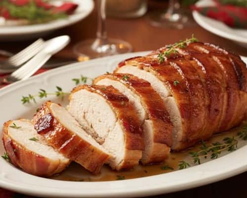 4. Maple Bacon Wrapped Chicken Breasts