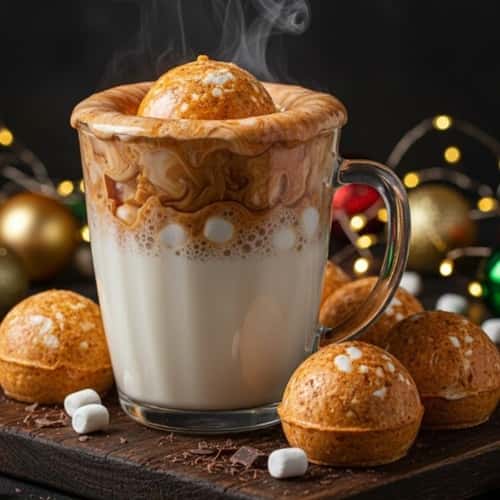 4. Pumpkin Hot Chocolate Bombs