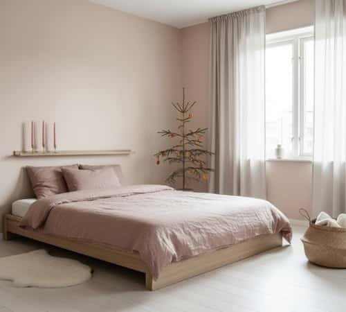 4. Scandinavian Blush Minimalism