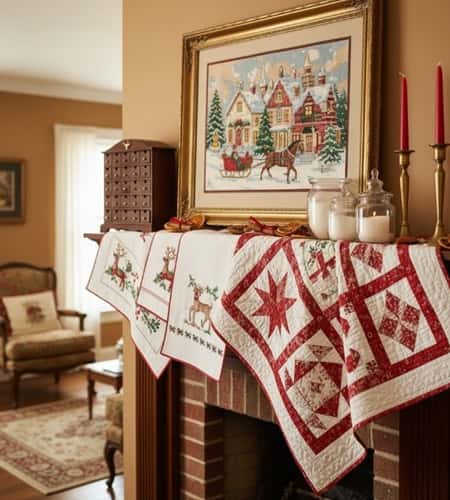 4. The Heirloom Textile Wall